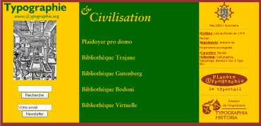 Typographie & Civilisation