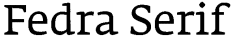 Fedra Serif