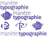 Logo Plan&egrave;te typographie