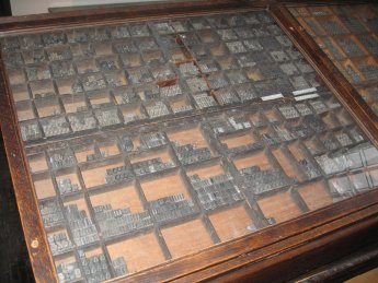Jeux de caract&egrave;res d'imprimerie