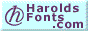 Harolds Fonts