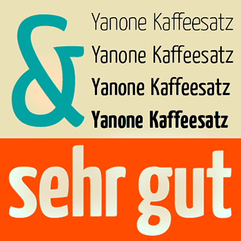 Yanone Kaffeesatz